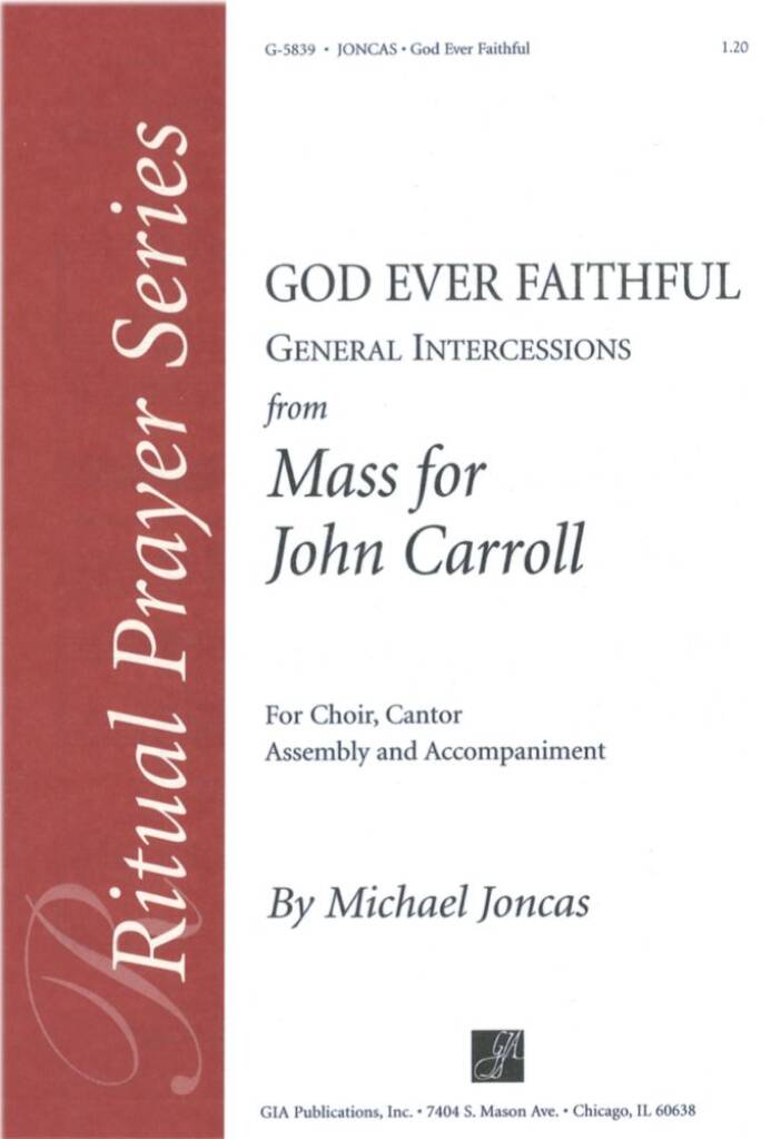 General Intercessions from Mass for John Carroll
